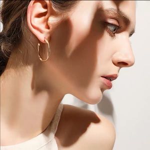 14 gold paste earring 925 inside